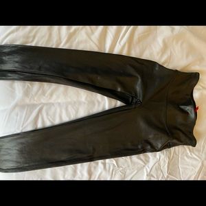 Spanx Faux Leather Leggings
